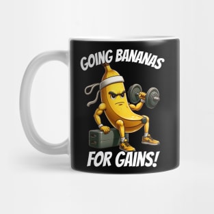 banana working out Mug